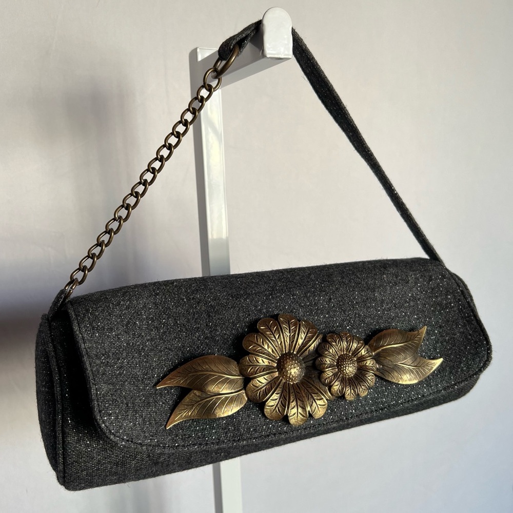 Vintage Y2K Boho Barrel Bag